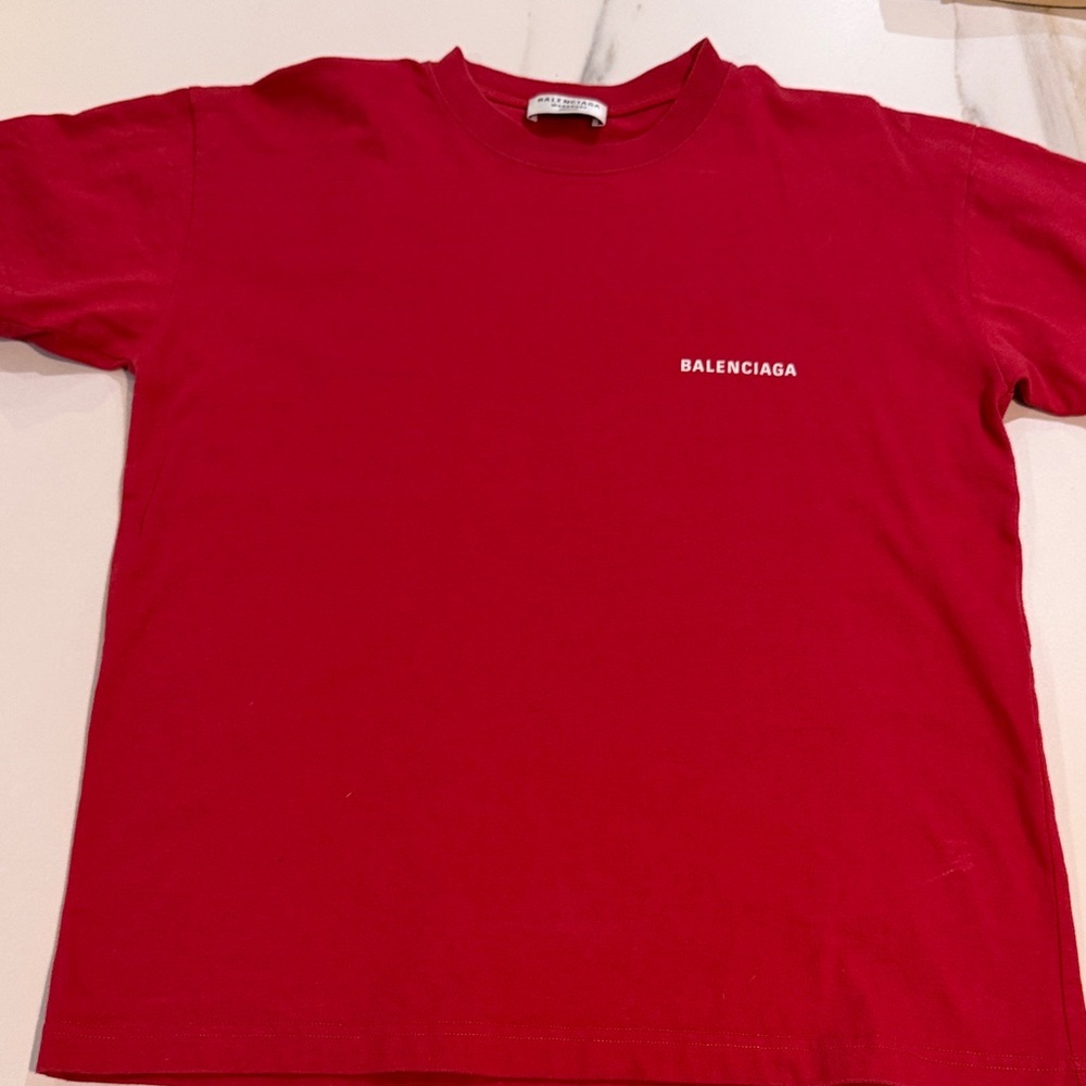 Balenciaga Unisex Vibrant Fuchsia Tee